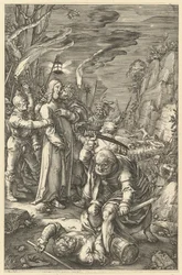 The Betrayal of Christ, fra The Passion of Christ, ca. 1598-1617.