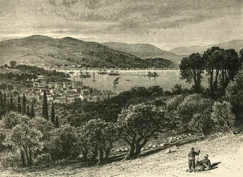 Bosporos, fra Therapia, 1890.