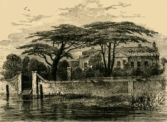 Den botaniske hagen, Chelsea, 1790, c1876.