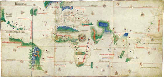 Cantino-planisfæren, 1502