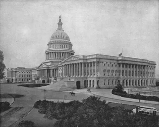 The Capitol, Washington DC, USA, c1900.