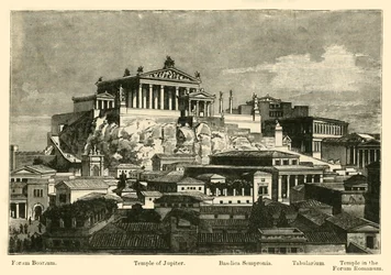 The Capitol, fra Mount Palatine restaurering, 1890.