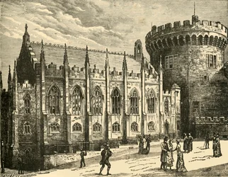The Chapel Royal, Dublin Castle, 1898.
