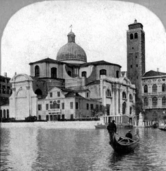St. Jeremiah-kirken, Venezia, Italia, sent på 1800-tallet