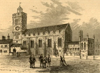St. Michael Ad Bladums kirke, 1585 e.Kr., 1897.