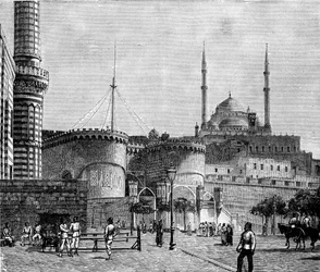 Citadellet, Kairo, Egypt, 1900