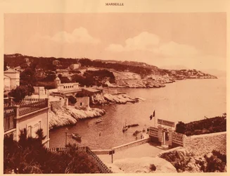 The Corniche, Marseille, 1930.
