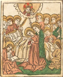 Jomfruens død, ca. 1460.