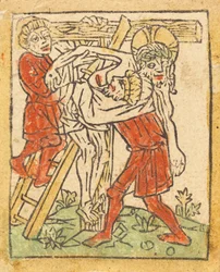 Deponeringen, ca. 1475.