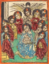 Den hellige ånds nedstigning, 14801490.