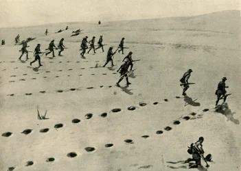Ørkenfasen av den sørvestafrikanske kampanjen..., første verdenskrig, 1915, c1920.