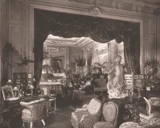 The Drawing Room på Sandringham House, Norfolk, 1894.