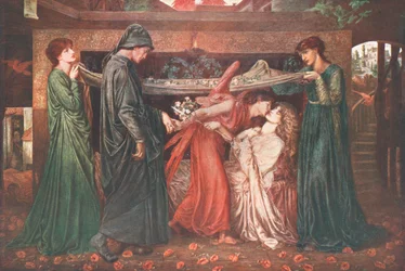 Drømmen om Dante, c1871, c1902.