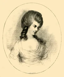 Hertuginnen av Devonshire, c1780, 1881.