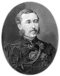 The Duke of Connaught , britisk soldat, 1875