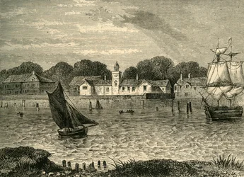 The Duke of Norfolks Almshouses, i 1796, c1878.