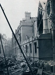 East End of Middle Temple Hall, 1941.