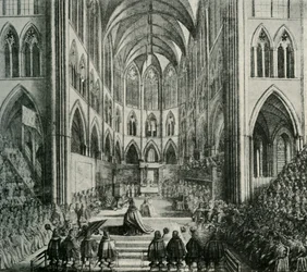 Innsettelsen av kong Charles II, 1902.