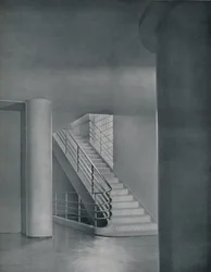 Inngangshallen og trappen, 1942