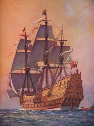 Den fineste krigsmannen i sin tid, Sovereign of the Seas markerte et viktig stadium i utviklingen