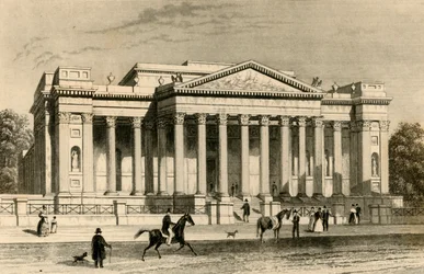 Fitzwilliam-museet, Cambridge, c1835.