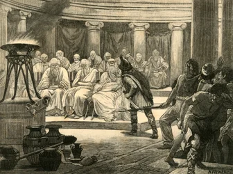 Gallerne i Roma, 1890.