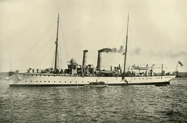 Den tyske kanonbåtpanteren, 1919.
