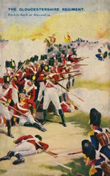 Gloucestershire-regimentet. Rygg-til-rygg i Alexandria, 1801, 1939.