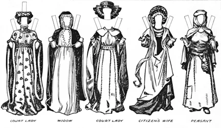 The Great Gallery of Historic Costume: How People Dressed in Henry IVs Reign, c1934