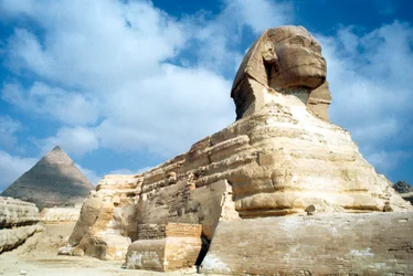 Den store sfinksen i Giza, Egypt, 1900-tallet