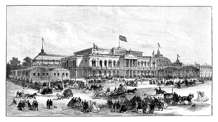 Den internasjonale utstillingen, Dublin, Irland, 1865