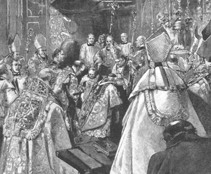 Erkebiskop Vaughans innsetting ved Brompton Oratory, 16. august 1892, 1901.