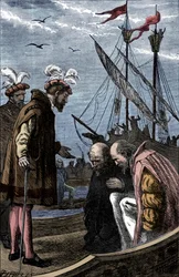 Kongen besøker Vasco da Gama, 1904