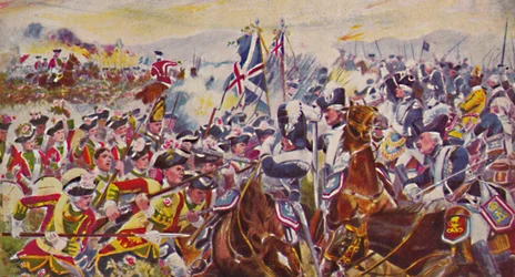 Kings Own Yorkshire Light Infantry. Slaget i rosemarkene ved Minden, 1759, 1939
