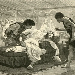 Den siste banketten til Sertorius, 1890.