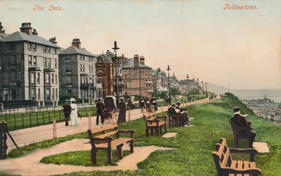 Leasen. Folkestone, slutten av 1800-begynnelsen av 1900-tallet