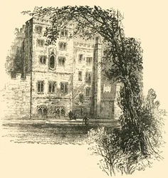 The Lollards Tower, Lambeth Palace, c1878.