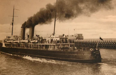 The Mail-Steamer City of Antwerpen, c1928