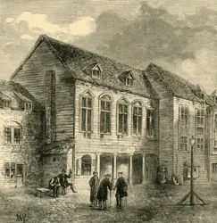 Marshalsea-fengselet, i det attende århundre, c1878.