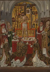 Messen til Saint Gregory the Great, ca. 1500.