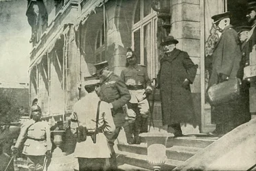 Møtet mellom de britiske og franske krigsministrene, 1915, 1919.
