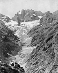 Meije, Alpene, tidlig på 1900-tallet