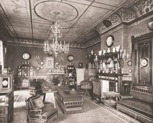 The Morning Room, Clarence House, London, 1894.