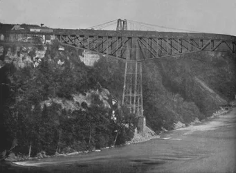 Niagara Cantilever Bridge, 1800-tallet