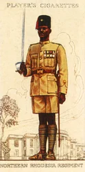 Det nordlige Rhodesia-regimentet, 1936.