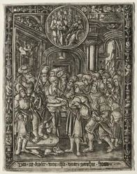 Den gamle kongen på hans trone, ca. 1520.