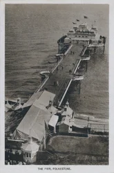 The Pier, Folkestone, slutten av 1800-begynnelsen av 1900-tallet
