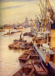 The Pool of London, c1948.
