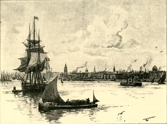 Liverpool havn, 1898.