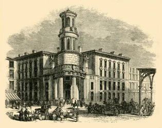 Den nåværende kullbørsen, c1872.